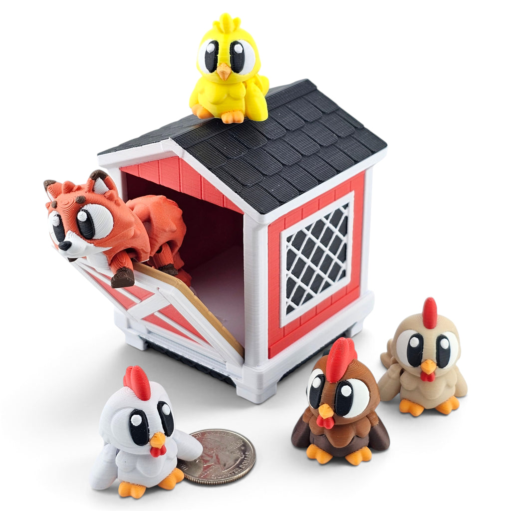 Henhouse Hijinks Mini Playset
