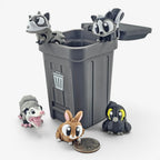 Bin Bandits Mini Articulated Set - Suburban Animals Pack