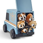 Pups in a Postal Truck Mini Playset