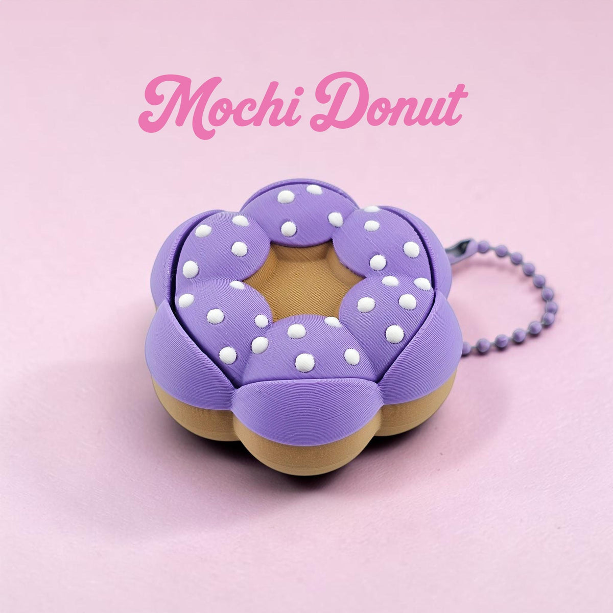 Mini Donut Clicker Fidget & Keychain