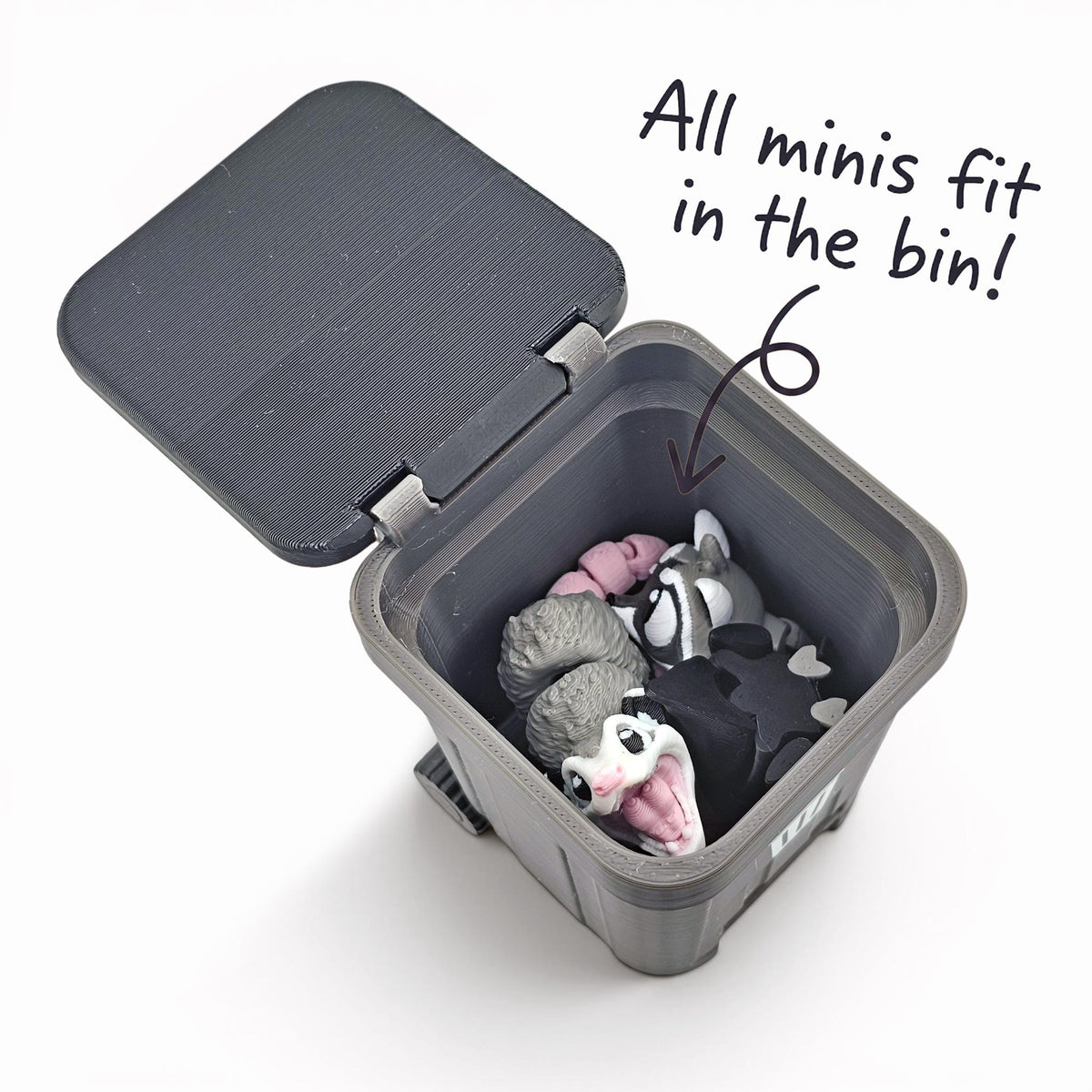 Bin Bandits Mini Articulated Set - Suburban Animals Pack