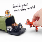 Brush Pile Bandits Mini Playset - Rural Animals Pack