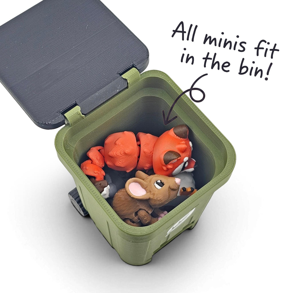 Brush Pile Bandits Mini Playset - Rural Animals Pack