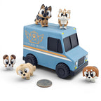 Pups in a Postal Truck Mini Playset