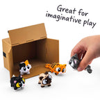 Cats in a Box Mini Playset